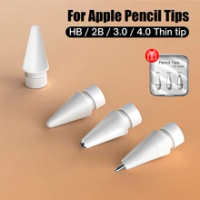 Apple Pencil สำหรับ Apple ดินสอ1st 2nd Generation เปลี่ยนเคล็ดลับ2H 2B 3.0 4.0 Soft และ Hard Double-ชั้น iPad Stylus Nib