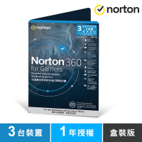 諾頓 NORTON 360 電競版-3台裝置1年