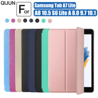 Case for Samsung Galaxy Tab A8 10.5 X200 S6 Lite P610 P613 A7 T500 A7 lite T220 Smart Leather PU Tablet Cover For Tab A 9.7 10.1
