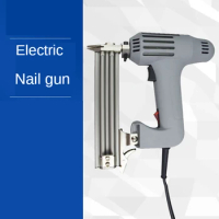 Electric nail gun straight nail gun F30 row nail gun carpenter decoration garden guardrail nail gun