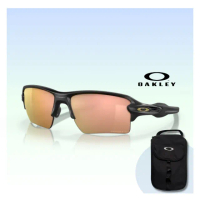【Oakley】Flak 2.0 xl 運動偏光太陽眼鏡(OO9188-B3 Prizm rose gold 偏光鏡片)
