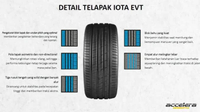 Accelera IOTA EVT 215/50R17 Ban Mobil 215/50-17