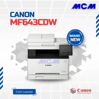 Printer Canon MF-643CDW / MF643CDW / 643CDW Laserjet Multifunction 3-in-1 Colour Mesin Saja