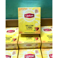 Trà Lipton túi lọc nhãn vàng hộp 100 gói
