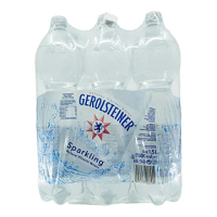 Gerolsteiner Sparkling Mineral Water, 6sx1.5L