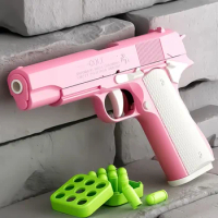 Colt 1911 Shell Ejection Pistol Toy Guns For Kids Boys Birthday Gift Relaxing Toys Dropshiping