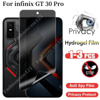 Infinix GT 30 Pro ฟิล์มกันรอยแบบนิ่ม, ฟิล์มกันรอยแบบไฮโดรเจล, ป้องกันสายลับ, ป้องกันการปรากฏ, ฟิล์มไ