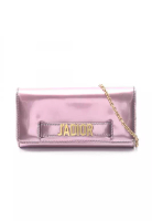 Christian Dior Pre-Loved Christian Dior J'ADIOR chain wallet leather Light purple