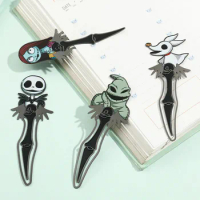 The Nightmare Before Christmas Figure Bookmark Disney Movie Creative Books Clip Halloween Party Favors Gifts for Friends