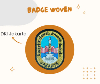 Badge Woven Kwarda DKI Jakarta Termurah