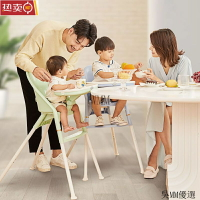 開發票 兒童餐椅 喫飯椅子 hagaday哈卡達簡易便攜餐椅 寶寶學坐兒童座椅 嬰兒喫飯桌椅子 傢用