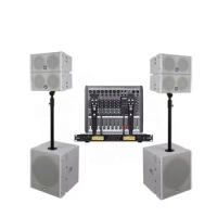 Guangzhou Morin Sound DJ-Array Gen2 4x4" Line Array Loudspeaker System Professional Active Line Array Speakers