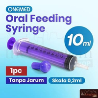 Onemed Oral Feeding Syringe Spuit 1ml 3ml 5ml 10ml 20ml Alat Bantu Makan Pasien Spuit Enteral Tanpa 