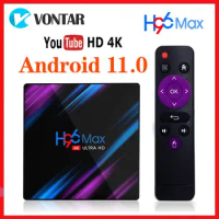 H96 MAX Smart TV Box Android 11.0 RK3318 4GB RAM 64GB ROM 4K WiFi Media Player Android 11 H96MAX TVBOX Youtube Set Top BOX