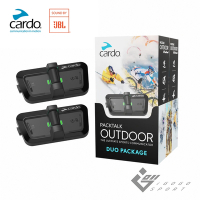 Cardo PACKTALK OUTDOOR 戶外運動通訊藍牙耳機(雙入組)