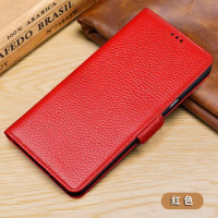 Flip Genuine Leather Phone Cover For Xiaomi Mi 11 Ultra Pro Lite Business Cowhide Leather Full Cover Protective Case Mi11 Ultra