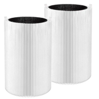 Replacement Filter Compatible For Blueair Blue Pure 411 Air Purifiers Accessories, Particle And Activated Carbon Filters