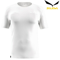 Salewa Puez Sporty Dry T-Shirt 男款 短袖T恤/排汗衣 28632 0010 白色