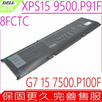 DELL  8FCTC 電池 戴爾 XPS 15 9500 P91F G7 15 7500 P100F G15 5511 PRECISION 5560 5550 69KF2 70N2F M59JH D