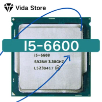Used Core i5 6600 i5-6600 3.3GHz 6M Cache Quad Core Processor desktop LGA 1151 CPU