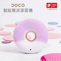 DOCO 智能APP美膚訂製 智能聲波 潔面儀/洗臉機 甜甜圈造型 紫金