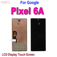 6.1" Original LCD For Google Pixel 6A LCD Display Touch Screen Digitizer Assembly with Frame For Google Pixel6A LCD Replacement