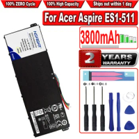 HSABAT 3800mAh AC14B18J AC14B13J Laptop Battery for Acer Aspire ES1-511 ES1-512 V3-111P CB3-531 311 TravelMate B115 B116 MS2394
