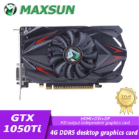 Maxsun Nvidia GTX 1050Ti Transformers 4GB GDDR5 128-bit GPU Video Game Graphics Card Brand New for PC Computer