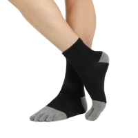 【MarCella 瑪榭】MIT竹炭纖維健康五趾短襪(抗菌/五指襪/除臭襪)