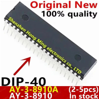 ใหม่เอี่ยม (2 ชิ้น/5 ชิ้น) AY 3 8910 AY 3 8910A AY 3 8910 8910A DIP 40