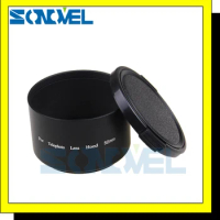 52mm 52 mm Tele Metal Lens Hood+Lens cap For Nikon D5600 D5500 D5300 D5200 D3300 D3400 D750 D600 D500 D5 With AF-S 18-55mm Lens
