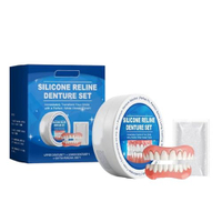 ชุดซิลิโคน Reline สำหรับฟันปลอม ชุดซิลิโคน Reline สำหรับฟันปลอม Greatfit ชุดซิลิโคน Reline สำหรับฟัน