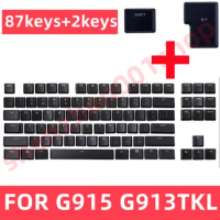 A full set G915 TKL 87 Key Caps Black Keycaps for Logitech G813 G913 G815 G915 TKL Keyboard