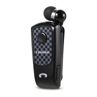 Fineblue F PLUS Wireless business Bluetooth 5.0 Driver mono Earphone Telescopic Clip on stereo headset Vibration Auricular F920
