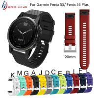 Hero Iand Watchband Strap for Garmin fenix 5S Watch Replacement Silicone Wrist Band watchband