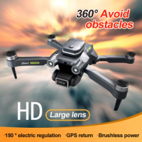 H23 GPS RC Drone With Dual Camera HD Wifi Fpv Photography Brushless Foldable Quadcopter Obstacle Avoidance Professional Drones