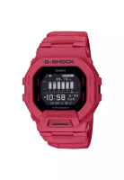 CASIO Casio G-Shock 數位紅色樹脂錶帶男錶 GBD-200RD-4DR