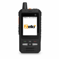 Zello Talkie-walkie Android 4G Lte 3G GSM Poc Network Two Way Radio GPS WiFi BT 500km Zello Walkie Talkie With Sim Card