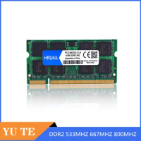 Tested DDR2 533Mhz 667Mhz 800Mhz 1GB 2GB 4GB Memory For Notebook Laptop Sdram PC2-4200 PC2-5300 PC2-6400 Ram So-dimm Memoria