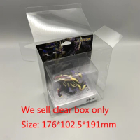 10pcs PET protective box For Monster Hunter Rise amiibo special transparent display box storage box collection box