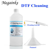 DTF Cleaning Liquid 1000ML for Epson DX3 DX4 DX5 DX7 DX9 L1800 L805 L800 1390 DTF Textile Ink Cleane