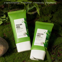 Green Tea Exfoliating Gel Cleanser Nourishing Cleanser Dead Skin Removal Facial Scrub Repair Whitening Cream
