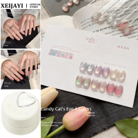 ANNIES Candy Cat 's Eye Series Nail Gel Macaron Glass Bead Cat Eye Phototherapy Keo Nail Art Làm món