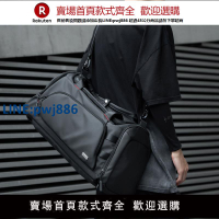 【公司貨 超低價】七匹狼男士健身包干濕分離戶外背包運動登山包手提包大容量旅行包
