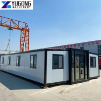 YG Most Popular Folding Box House 20ft 40ft Container Prefab House Price