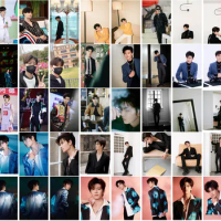 Series5 50pcs/set Chinese Actor Allen Ren Jialun Mini Card Sticker Lomo Card Paste Photo