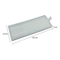 Hepa Filter untuk Ecovacs DEEBOT U2 PRO & YEEDI K650 13,5 x 5,3 x 1 cm