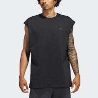 Adidas Select Warmup T [IM4220] 男 籃球 背心 亞洲版 運動 休閒 寬鬆 舒適 純棉 黑