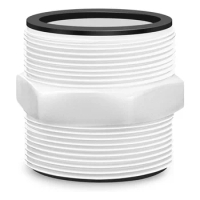 Pool Hose Adapter 1.5 Inch for Intex Coleman Pool Pump Hose with Ring Gaskets Swimming Pool Hose Adapter Parts