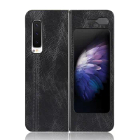 Replacement Phone Case for Samsung Galaxy Fold 5G / Fold 4G / W20 5G Phones Leather Protective Shell Shockproof Cover